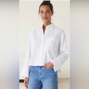 AYR The Short Story Oxford in
White size XL